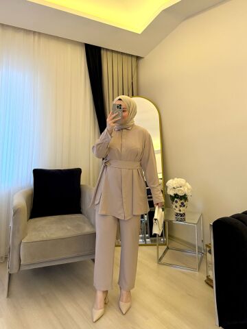 Lady Taş Rengi Takım