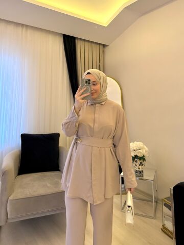 Lady Taş Rengi Takım