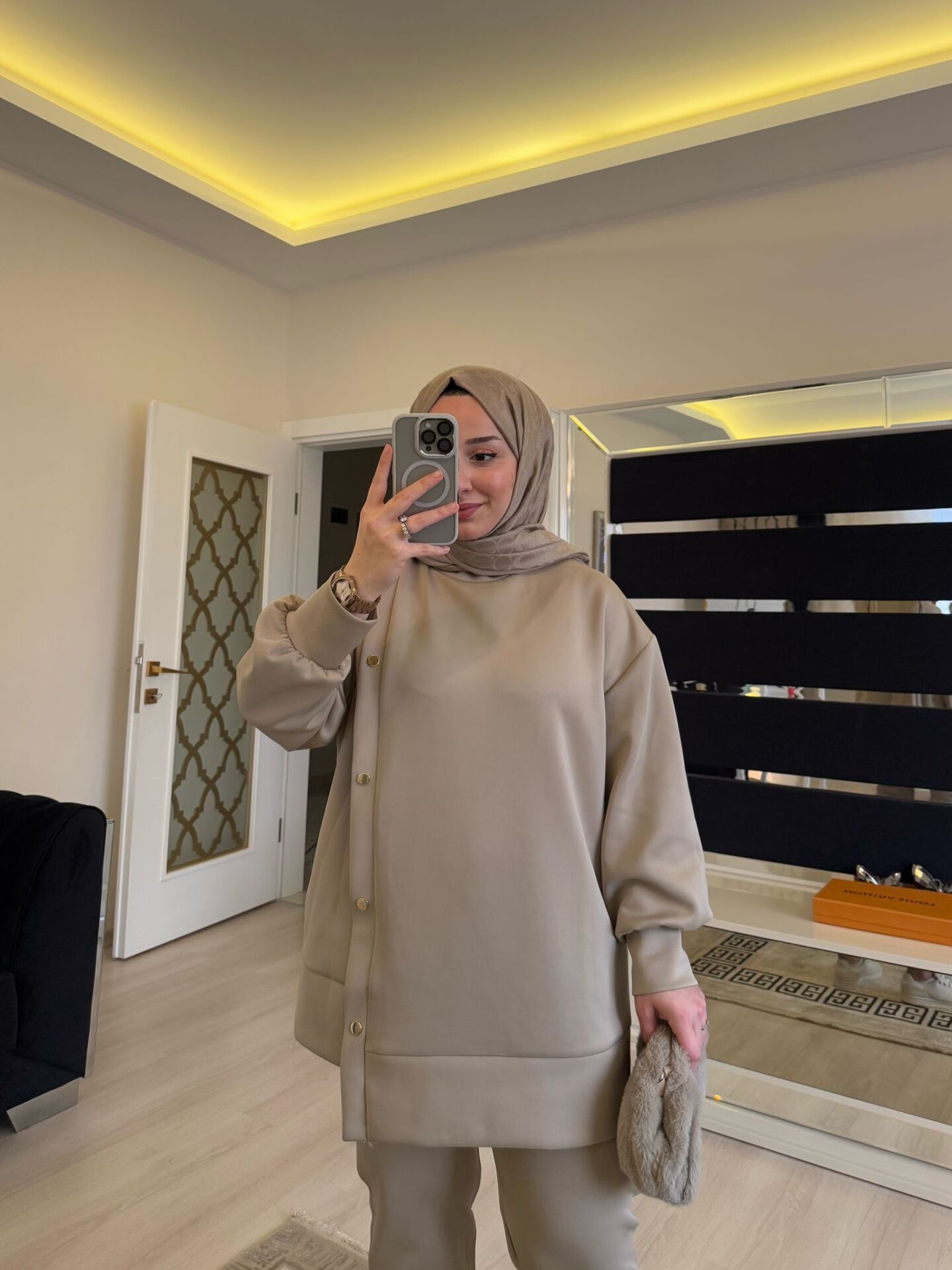 Olive Scuba Takım Vizon
