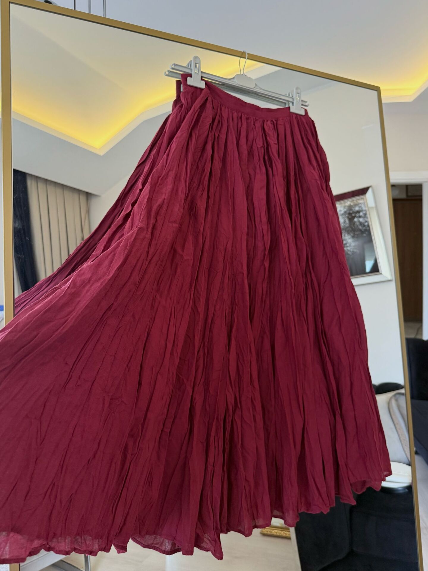 Kraş Etek Bordo
