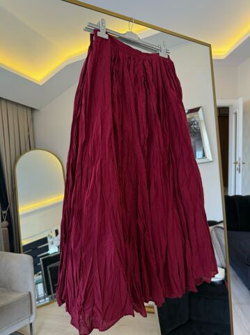 Kraş Etek Bordo