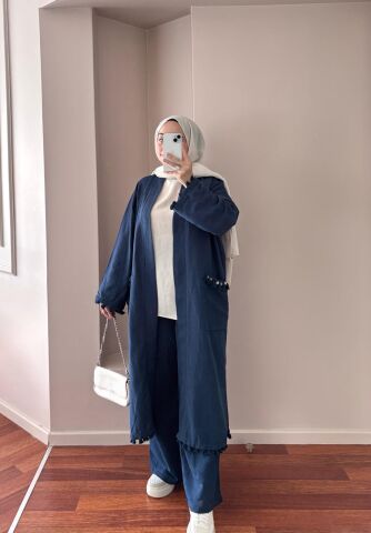 Tassel Lacivert Takım